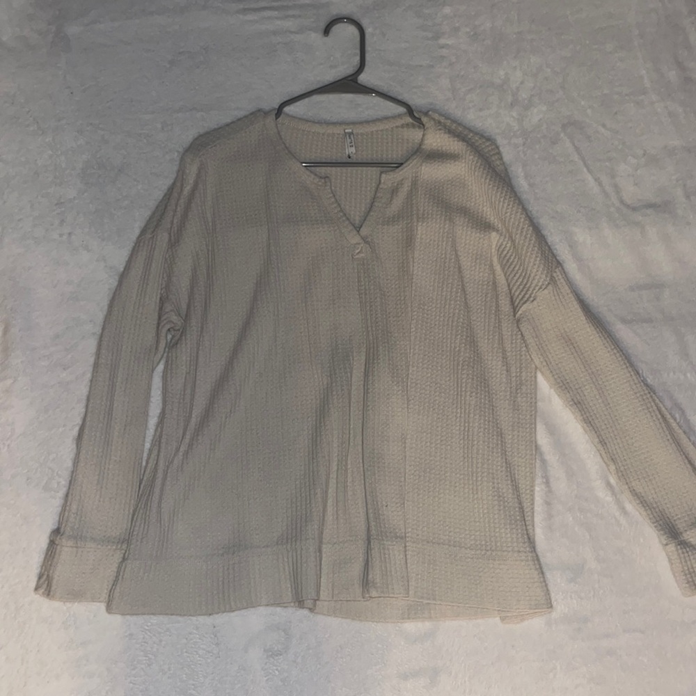 Z Supply Long Sleeve Sweater. Size L.